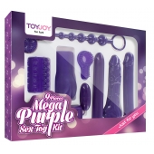 Эротический набор Toy Joy Mega Purple - Toy Joy - купить с доставкой в Москве