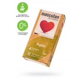 Экологически чистые презервативы Masculan Organic - 10 шт. - Masculan - купить с доставкой в Москве