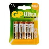 Батарейки алкалиновые GP Ultra Alkaline AA/LR6 - 4 шт. - Элементы питания - купить с доставкой в Москве