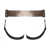 Бронзовый пояс для насадок Curious Harness - Strap-on-me - купить с доставкой в Москве