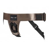 Бронзовый пояс для насадок Curious Harness - Strap-on-me - купить с доставкой в Москве