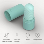 Мятный двусторонний мастурбатор Arcwave Ghost Pocket Stroker - Arcwave - в Москве купить с доставкой