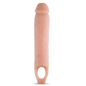 Телесная насадка на пенис 11.5 Inch Cock Sheath Penis Extender - 29,2 см. - Blush Novelties - в Москве купить с доставкой