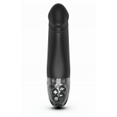 Черный вибратор с электростимуляцией Real Deal Neal - 16,5 см. - MyStim - купить с доставкой в Москве
