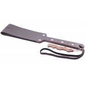 Гладкий мягкий удлиненный пэддл с заклепками - 32 см. - Crazy Handmade - купить с доставкой в Москве