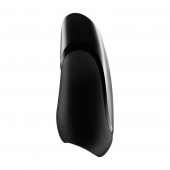 Черный мужской вибромастурбатор Men Vibration+ - Satisfyer - в Москве купить с доставкой