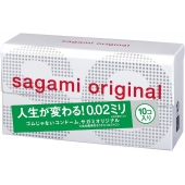 Ультратонкие презервативы Sagami Original 0.02 - 10 шт. - Sagami - купить с доставкой в Москве