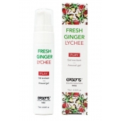 Возбуждающий гель Fresh Ginger Lychee Arousal Gel - 15 мл. - Exsens - купить с доставкой в Москве