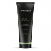 Массажный легкий крем WICKED Sage plus Sea Salt - 120 мл. - Wicked - купить с доставкой в Москве