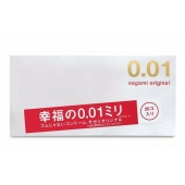 Ультратонкие презервативы Sagami Original 0.01 - 20 шт. - Sagami - купить с доставкой в Москве