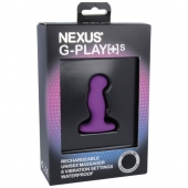 Фиолетовая вибровтулка Nexus G-Play+ S - Nexus Range - в Москве купить с доставкой