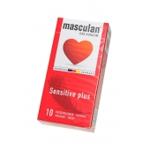 Презервативы Masculan Sensitive plus - 10 шт. - Masculan - купить с доставкой в Москве