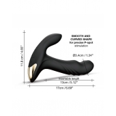 Черный вибромассажер простаты Multi P-Joy с 3 моторами - Dorcel - в Москве купить с доставкой