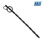 Черный стимулятор уретры Sex Expert - Sex Expert - купить с доставкой в Москве