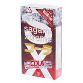 Ароматизированные презервативы Sagami Xtreme COLA - 10 шт. - Sagami - купить с доставкой в Москве