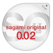 Ультратонкий презерватив Sagami Original - 1 шт. - Sagami - купить с доставкой в Москве