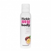Массажная хрустящая пенка Tickle my body с ароматом маракуйи - 150 мл. - Love to Love - купить с доставкой в Москве