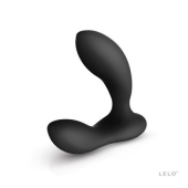 Чёрный перезаряжаемый стимулятор простаты Bruno Black - Lelo - в Москве купить с доставкой