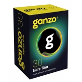 Супертонкие презервативы Ganzo Ultra thin - 30 шт. - Ganzo - купить с доставкой в Москве