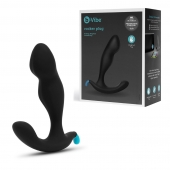 Черный утяжеленный анальный стимулятор Rocker Plug - 12 см. - b-Vibe - в Москве купить с доставкой