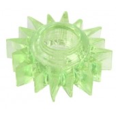 Зеленое эрекционное кольцо-солнце - Toyfa Basic - в Москве купить с доставкой