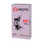 Презервативы OKOTO Mega Mix - 12 шт. - Sitabella - купить с доставкой в Москве