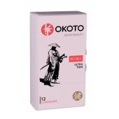 Тонкие презервативы OKOTO Ultra Thin - 12 шт. - Sitabella - купить с доставкой в Москве