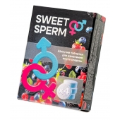 Шипучие таблетки для мужчин Sweet Sperm для изменения вкуса спермы (4 шт. по 0,5 гр.) - Капиталпродукт - купить с доставкой в Москве