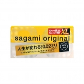 Презервативы увеличенного размера Sagami Original 0.02 XL-size - 12 шт. - Sagami - купить с доставкой в Москве