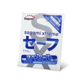 Презерватив Sagami Xtreme Ultrasafe с двойным количеством смазки - 1 шт. - Sagami - купить с доставкой в Москве