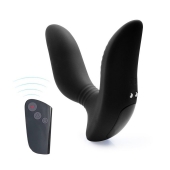 Черный вибромассажер простаты 3,5’’ Remote Control Curve P-spot Massager - 12 см. - Erokay - в Москве купить с доставкой