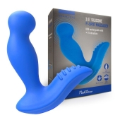 Синий вибромассажер простаты 3,5’’ P-spot Massager - 12,5 см. - Erokay - в Москве купить с доставкой