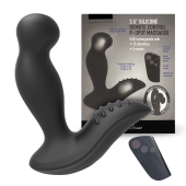 Черный вибромассажер простаты 3,5’’ Remote Control P-spot Massager - 12,5 см. - Erokay - в Москве купить с доставкой