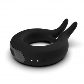 Черное эрекционное кольцо Marry Me Rechargeable Vibrating Cockring - Adrien Lastic - в Москве купить с доставкой