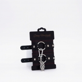 Черно-красные кожаные оковы - Crazy Handmade - купить с доставкой #SOTBIT_REGIONS_UF_V_REGION_NAME#