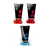 Набор из 3 лубрикантов JUJU (увлажняющий, клубника, малина) - JuJu - купить с доставкой в Москве