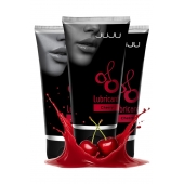 Набор из 3 съедобных лубрикантов JUJU со вкусом вишни - JuJu - купить с доставкой в Москве