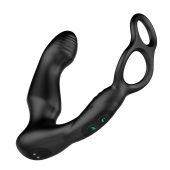 Черный двухмоторный массажер простаты Nexus Simul8 Wave Edition - Nexus Range - в Москве купить с доставкой