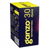 Ароматизированные презервативы Ganzo Juice - 30 шт. - Ganzo - купить с доставкой в Москве