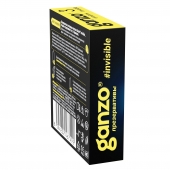 Супертонкие презервативы Ganzo Invisible - 15 шт. - Ganzo - купить с доставкой в Москве