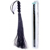 Черная силиконовая плеть - 37 см. - Boys of Toys - купить с доставкой в Москве