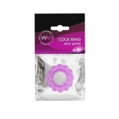 Лиловое эрекционное кольцо с 2 рядами стимулирующих шариков - Erowoman-Eroman - в Москве купить с доставкой