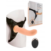 Женский вибрострапон со съемной насадкой и пультом ДУ - Erokay - купить с доставкой в Москве