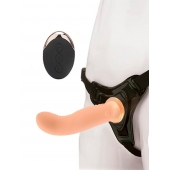 Женский вибрострапон со съемной насадкой и пультом ДУ - Erokay - купить с доставкой в Москве