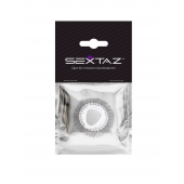 Эластичное эрекционное кольцо с длинными черными «ресничками» - Sextaz - в Москве купить с доставкой