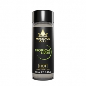 Массажное масло c ароматом тропических фруктов Massage Oil - 100 мл. - HOT - купить с доставкой в Москве