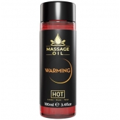 Массажное масло с согревающим эффектом Massage Oil Warming - 100 мл. - HOT - купить с доставкой в Москве