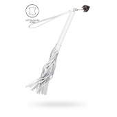 Белая кожаная плеть - 50 см. - Pecado - купить с доставкой в Москве