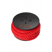 Красная веревка для шибари на катушке - 5 м. - Pecado - купить с доставкой в Москве