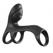 Черная насадка на пенис Ultimate Couples Cage Pro - Pipedream - в Москве купить с доставкой